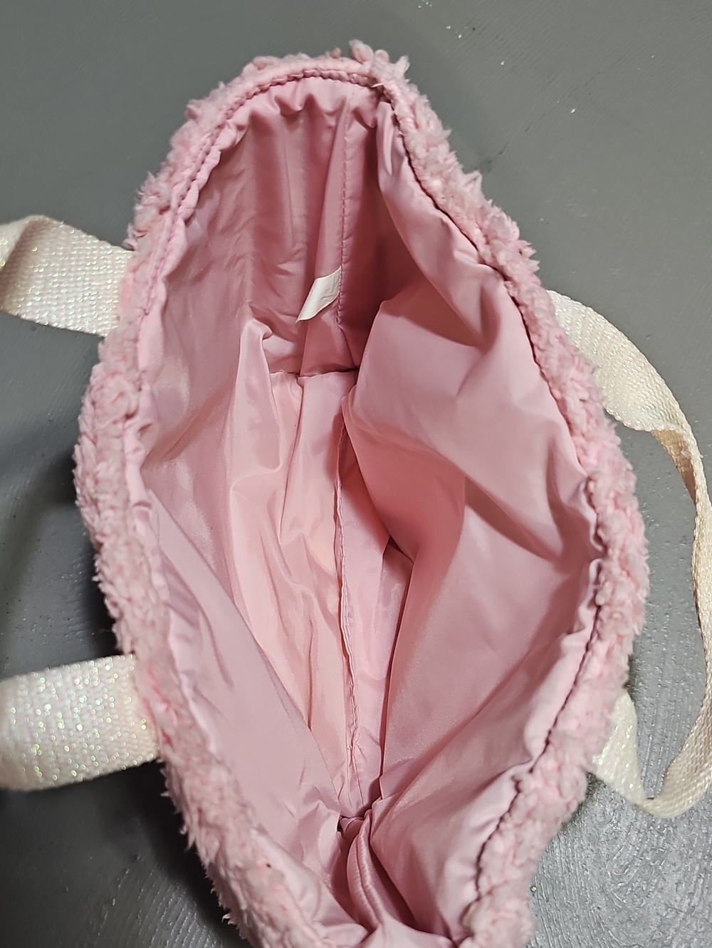 Hello Kitty Rare Pink Angel Stars & Moon Sanrio 2004 Plush Vintage Hand Bag - Picture 6 of 9